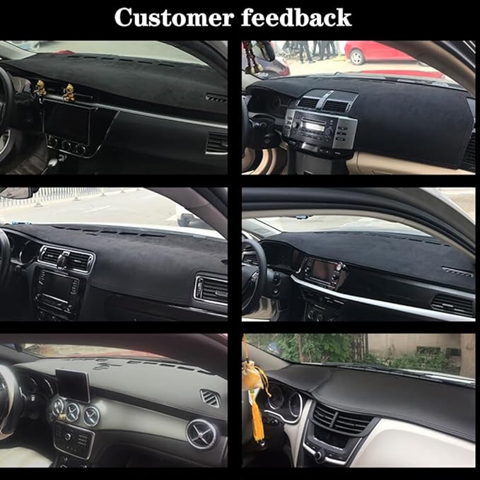 Dashboard Covers Mat for Jeep Compass 2009-2016,Printed Flannel Car Dash Board Cover,Dashboard Protecter Cover,Car Dashboard Cover Pad,Printed Flannel