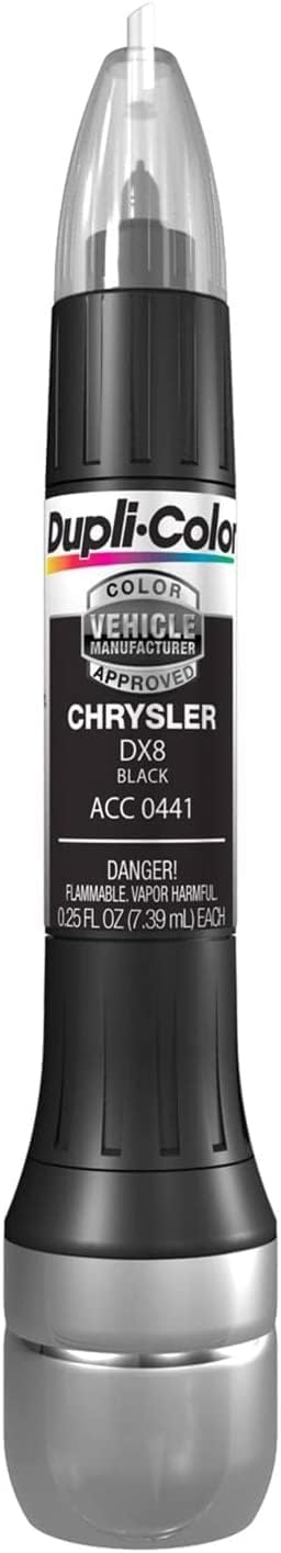 Dupli-Color EACC04410 Scratch Fix All-In-1 Exact-Match Automotive Touch-Up Paint – Chrysler Black – Paint Pen, 0.5 Fl Oz (Pack of 1)