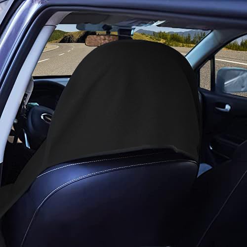 Car Seat Covers 1 Pack Black Waterproof Towel Car Seat Cover Universal Fit for Most Trucks SUV Fitness Athletes Pets Gym and Water Sport