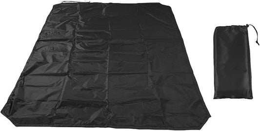 210D Oxford Cloth Water Proof Box Lid Cover,Tent Trailer Cover Travel Trailer Roof Cover car Roof Top Tent Trailer Cover for SUV Rooftop Travel Luggage Rack (270 * 145cm)
