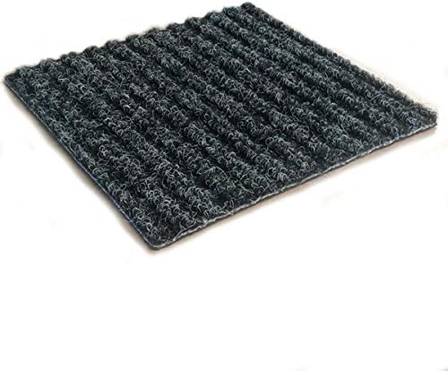 KOECKRITZ Heavy Duty Durable All Weather Indoor/Outdoor Non Slip Entrance Mat Rugs and Runners for Office Business Building Home Garage Front Door (5' x 8', Charcoal)