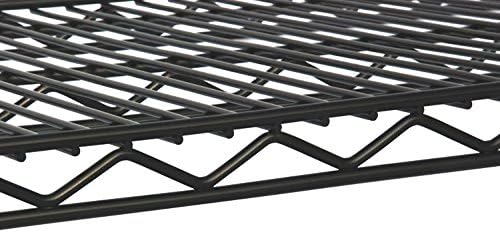 Omega 18" Deep x 54" Wide x 36" High 3 Tier Black Starter Shelving Unit