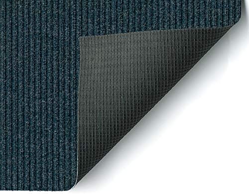 KOECKRITZ Heavy Duty Durable All Weather Indoor/Outdoor Non Slip Entrance Mat Rugs and Runners for Office Business Building Home Garage Front Door (4' X 16', Blue)