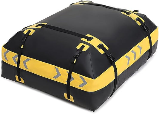 Car Roof Storage Bag for Volvo S40 / S60 / S70 / S80 / S90 234 964 P24 Y20 R TS AS Sedan, High Capacity Car Top Travel Bag Reflective Strips Safety Design Roof Bag