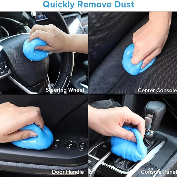 Car Cleaning Gel Compatible with Jaguar XE X760 300PS R-Sport, 200g Detailing Putty for Auto Vents, Dashboard, Cup Holders - Reusable Multifunctional Dust Remover,200g*1