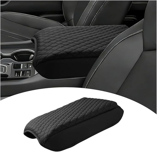 Shademax Center Console Cover for Honda Passport 2026 Armrest Cover Center Console Cushion Pad Leather Middle Console Arm Rest Lids Protector for Passport TrailSport/RTL/TrailSport Elite Accessories