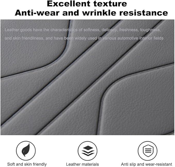 1 Pack Car Center Console Cover Custom Fit for Toyota Grand Highlander Hybrid 2024-2025, Leather Memory Foam Armrest Cushion Protector, Anti-Scratch Durable Armrest Pad,Red