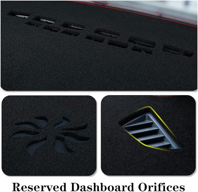 Dashboard Cover for Ford Explorer 1995-2001,Polyester Dash Covers mat,Car Dash Board Protecter Cover,Interior Dash Covers Pads,Blue