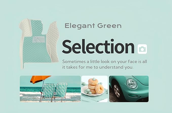 Custom Making Car Floor Mats for 98% Sedan SUV Car Protection Full Coverage Mats Anti-Slip Leather Floor Liners All Weather Car Floor Mats (Black+Gray Side)
