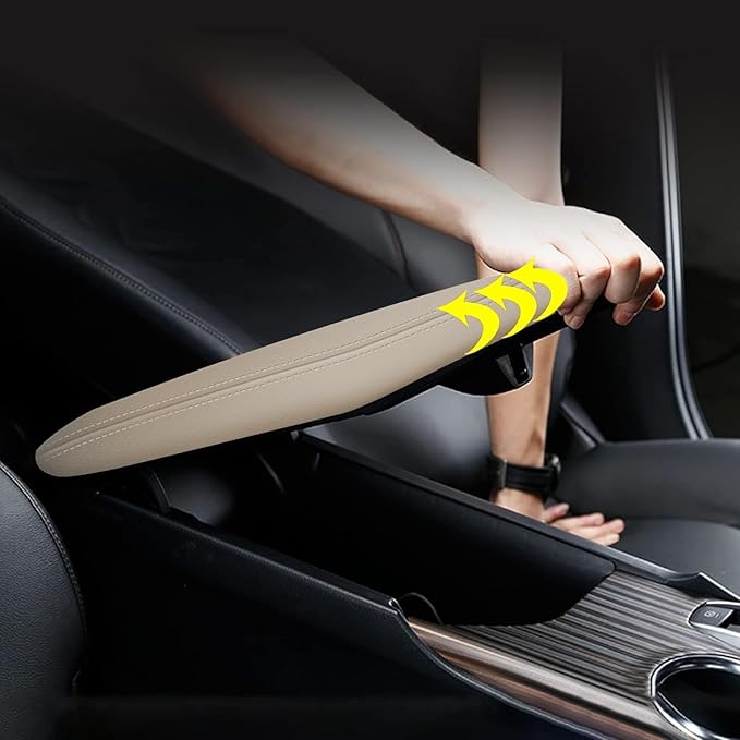 AOMSAZTO Console Covers for 2018-2022 2023 2024 Toyota Camry Armrest Covers for Toyota Camry Beige