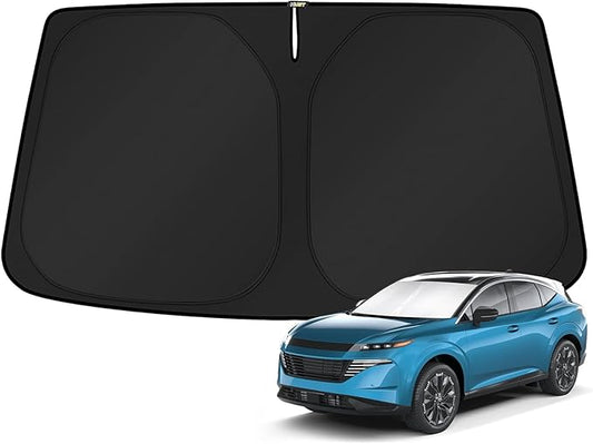 KUST Windshield Sunshade for Nissan Murano 2025 2026 (SV, SL, and Platinum) Accessories Sun Shade Window Sun Visor Protector Foldable Blocks UV Rays Keep Your Car Cooler