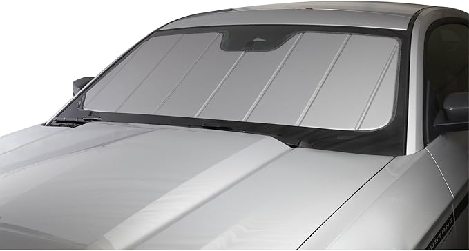 Covercraft UVS100 Custom Sunscreen | UV11636SV | Compatible with Select Mercedes-Benz A-Class Models, Silver