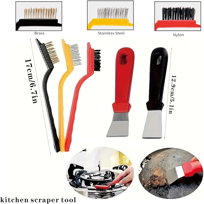 18Pcs Crevice Gap Cleaning Brush,Door Window Track Groove Corner Crevice Cleaning Brushes for Cleaning Window Grooves, Bathroom, Toilet Corner, Kitchen, Faucet, Sink(18PCS)