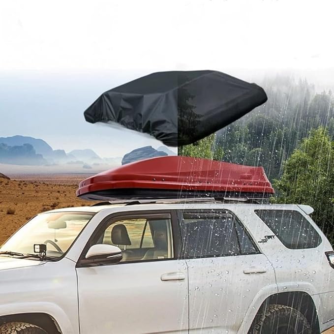 Car Roof Luggage Carrier Cover, Dust Resistant Car Luggage Carrier, Waterproof Rooftop Cargo Storage Bag Protective Cover, Fit For Vehicle Travel Outdoor, 170X145cm(270 * 145cm)