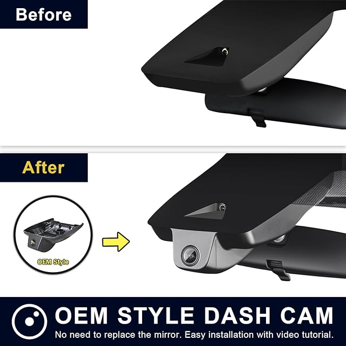 4K Front & 2K Rear 2 Channel HDR Dash Cam, Dual STARVIS 2 IMX678 IMX675, Custom Fit for Toyota Highlander & Hybrid Gen4 UX70 2020-2026 (Model A), XLE XSE Limited etc, 5GHz WiFi, GPS, 128GB Card