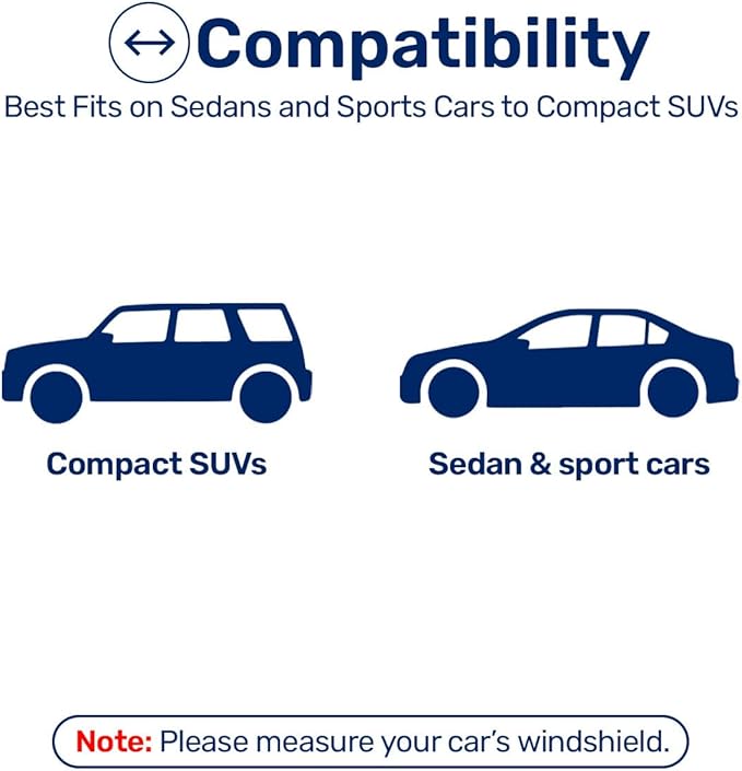 GENANY Raccoon Family Windshield Sun Shade for Car SUV Truck (55x30 Inches), Sun Shade Windshield, Shades for Front Windows, Protector Blocks UV, Xmas Auto Gift, Spring Car Decor