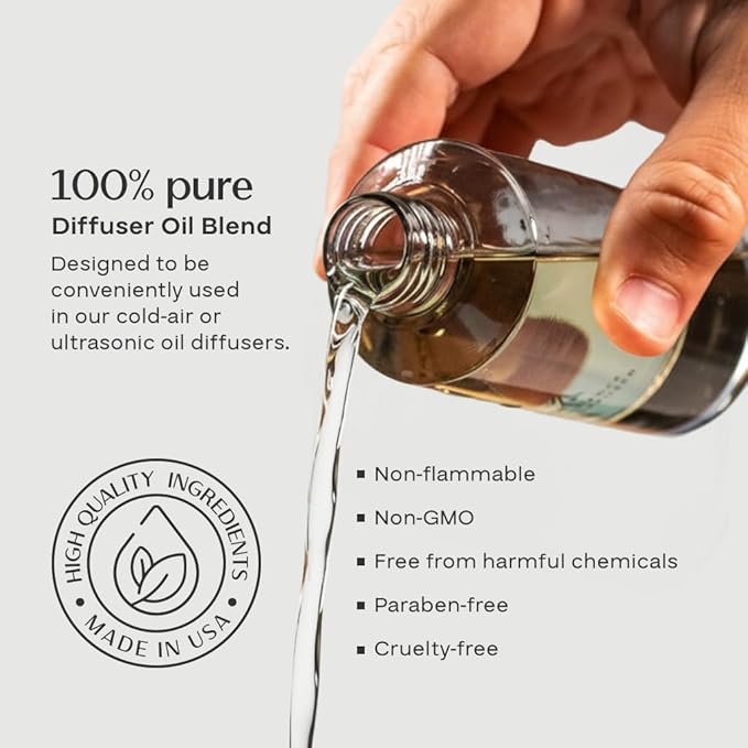AromaPlan Hotel Scents Bamboo Air 5 Fl Oz (2 Pack), Luxury Aroma & Hotel Fragrance Diffuser Oil- Hotel Diffuser Oil for Aromatherapy- USA Made, Bigger Bottle, Bolder Aroma & Longer Lasting