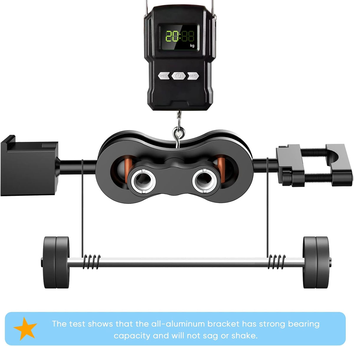 Radar Detector Mount,Aluminum Rearview Mirror Rod Radar Bracket,for Escort Max360c,Max 3, X IXc,Redline EX Beltronics Cobra DualPro GT 360 Radar Detector,with EZ Magnet Connection Base