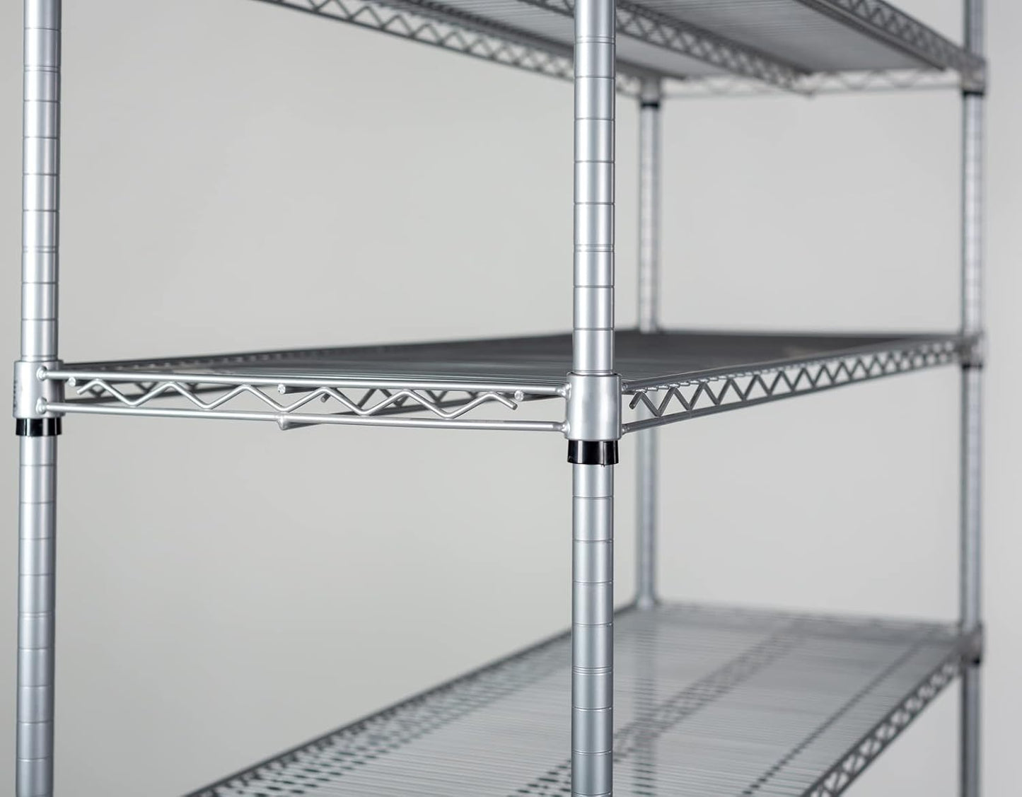 Omega 24" Deep x 24" Wide x 96" High 3 Tier Gray Starter Shelving Unit