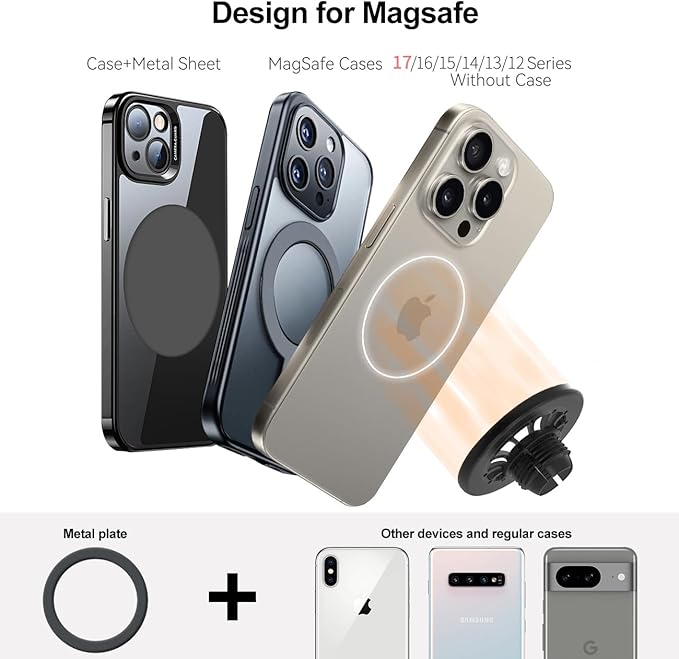 Highlander Phone Mount for Magsafe, Exclusive Fit for Toyota Highlander 2020-2025(not for Grand Highlander), for iPhone 16/15/14/13/12/Mini Series, Air Vent Toyota Highlander Accessories