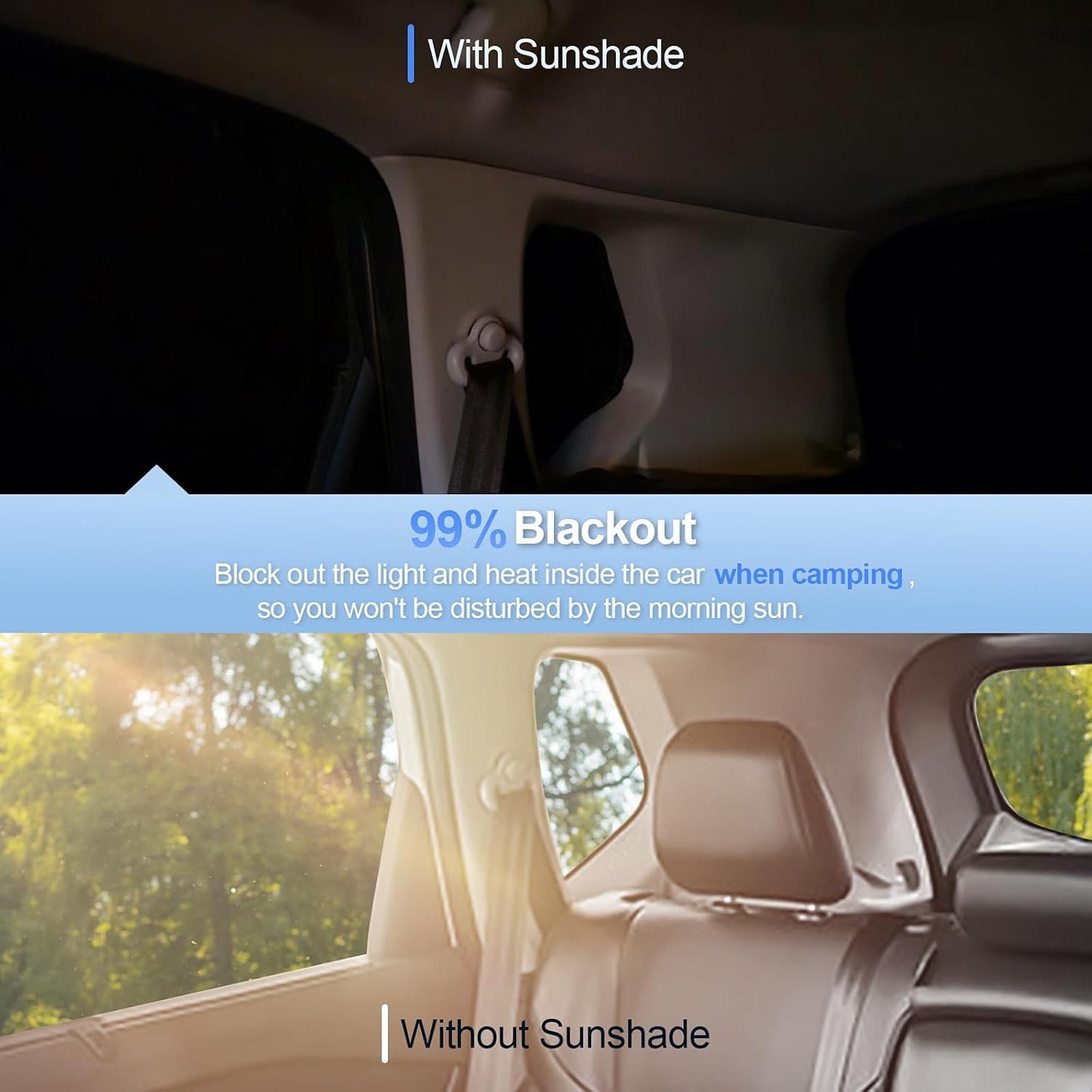 6pcs Car Window Shades for Chevrolet Trailblazer 2021-2025 Accessories,Windshield Side Rear Full Sunshade,Sun Visor UV Blocking, Privacy Protection and Blackout for Camping Outdoor