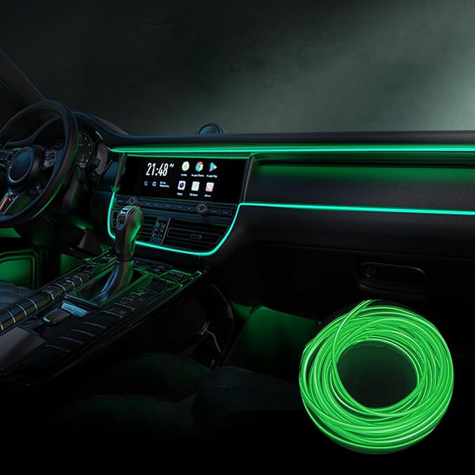 Car Interior Lights for Mercedes-Benz EQT EQV E420 V447 LED Car Interior Atmosphere Lamp Car Ambient Lighting Kits,Green