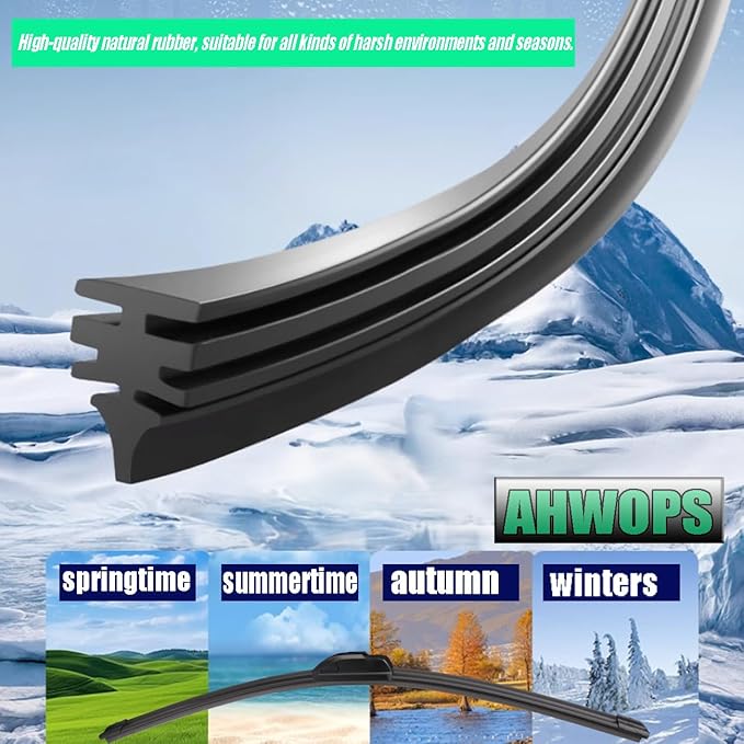 3 Wiper Front and Rear Wiper Blades for Toyota Sienna 2011-2021, OE Original Style (28″/20″ Front/16″ Rear) For My Car