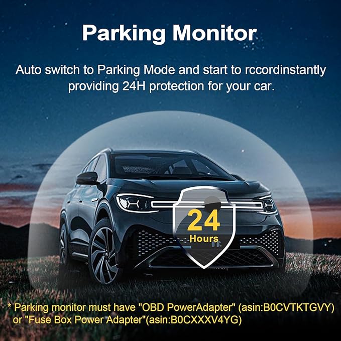 Mangoal 4K Dash Cam Custom fit for Toyota 4Runner 2020-2024 Gen5 N280 (Model A), TRD Sport Limited Pro Off-Road Venture SR5 Premium, Integrated OEM Look, UHD 2160P Video, App & WiFi, GPS, 64GB Card
