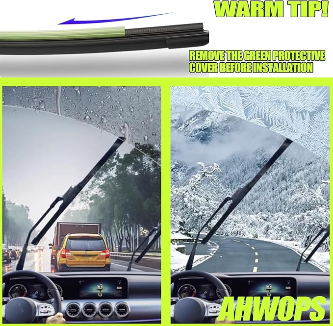 3 Wiper Front and Rear Wiper Blades for Toyota Sienna 2011-2020, OE Original Style (28″/20″ Front/16″ Rear) For My Car