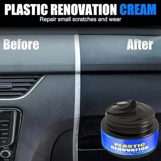 Car Scratch Repair Paste - Dashboard Restorer | Trim Restorer | 50g Automotive Detailing Supplies Cleaner Paste for Coating Long Lasting Metal Plating Parts Minor Scratch Repair Vehicles Headlights