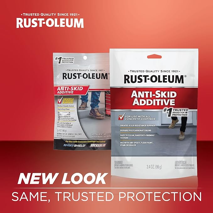 Rust-Oleum 279847 Anti-Skid Additive,3.4 oz,(Pack of 8)