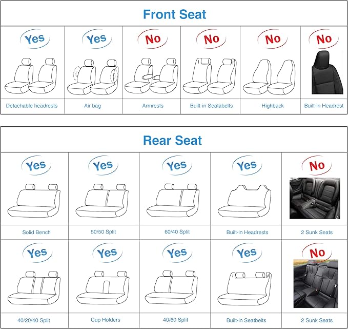 AOOG Fuzzy Car Seat Covers, Heated Bench Back Cushion Protector for Cars SUV Trucks(Full Set,Pink)