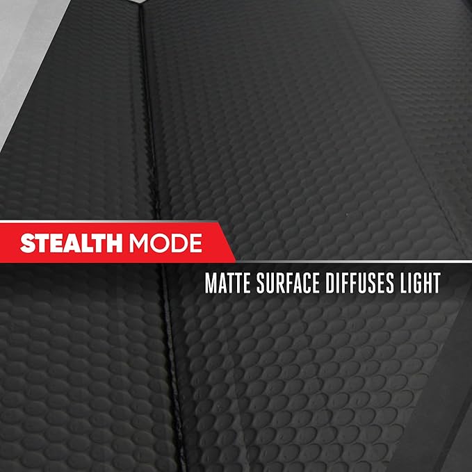 Motor Trend Windshield Sunshade for Car, Truck & SUV, Black - Folding Sun Shade for Front Window, Auto Sun Visor Heat Protection, UV Rays Blocker (58 x 24 Inch)