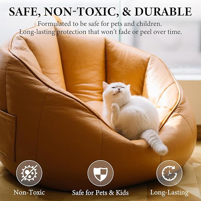 Leather Recoloring Balm Leather Color Restorer Scratch Repair Leather Paint for Furniture Couches Car Seats Shoes Bags Leather Dye and Scratched Leather with Leather Conditioner - Dark Gray
