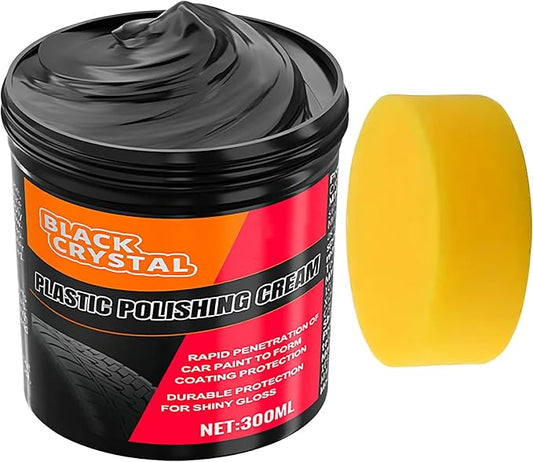 Car Trim Restorer – Dashboard Renewal Paste, Automotive Detailing Supplies | Coating Repair, Long Lasting Shine Protection Metal Plating Parts Minor Scratch Removal Vehicles Headlights Care
