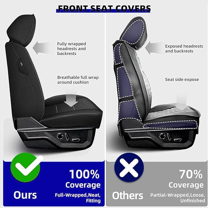 AOMSAZTO Custom Fit Seat Covers for Honda Civic: Hatchback 2022 2023 2024 Sport/LX &Hatchback Hybrid Sport 2025 Full Set Faux Leather Breathable Waterproof Car Seats Covers Beige