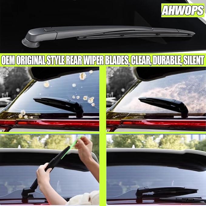 Front Wiper and Rear Wiper Blade Replacement for 08-13 Chevy Tahoe, 08-13 Suburban 1500/2500 07-14 Cadillac Escalade/ESV/EXT OEM Wiper Blades, Genuine Replacement (22“/22”/12” 3-Pack)