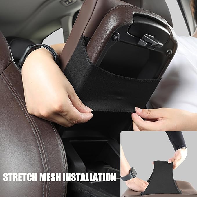 Car Armrest Cover Pad for BMW X3 E83 2004 2005 2006 2007 2008 2009 2010 Premium Leather Center Console Armrest Cushion Pad Anti-Scratch Waterproof Auto Interior Accessories White Style