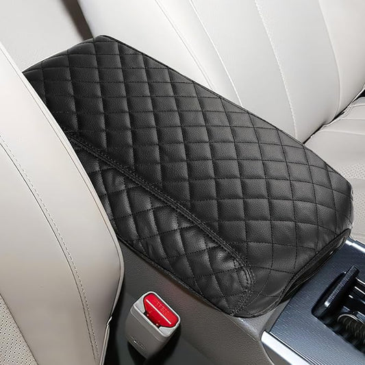 JOYTUTUS Center Console Cover Compatible with 2013-2018 Nissan Altima Leather Armrest Cover Center Console Cushion Nissan Altima Accessories