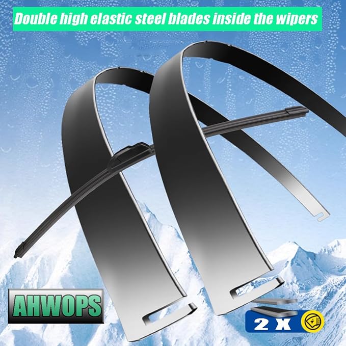 3 Wiper Front and Rear Wiper Blades for Honda Odyssey 2005-2021, OE Original Style (26″/22″ Front/16″ Rear) For My Car