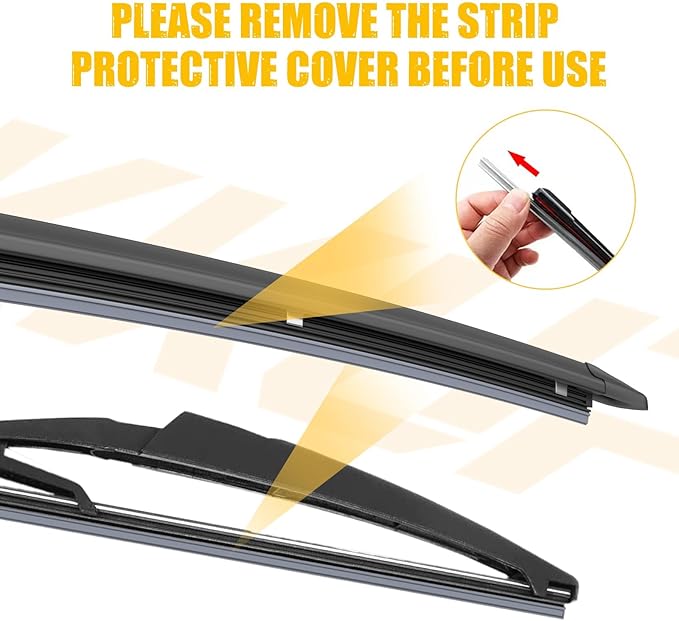 MIKKUPPA 28"+20"+16" Windshield Wiper Blades Replacement for 2011-2020 Toyota Sienna, Front & Rear Wiper Blades Set, Durable Stable Quiet All Season (Pack of 3)