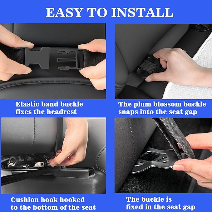 Seat Cover Custom Fit for Tesla Model Y Juniper 2020-2026 Front and Rear Car Seat Cushion Protector Pad Set All Seasons Comfortable and Breathable (Without Logo)