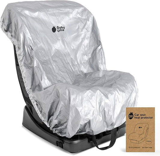Baby Uma Infant Car Seat Cover Baby - UV Shielding & Heat Blocking Universal Sun Shade for Baby Car Seat, Reflective & Foldable PET Aluminium Cover