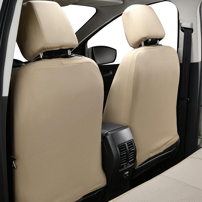 Flying Banner Car Seat Covers Front Seats Rear Bench Polyester car seat Protectors Easy installations Rear Bench Split Classic Man Lady Truck