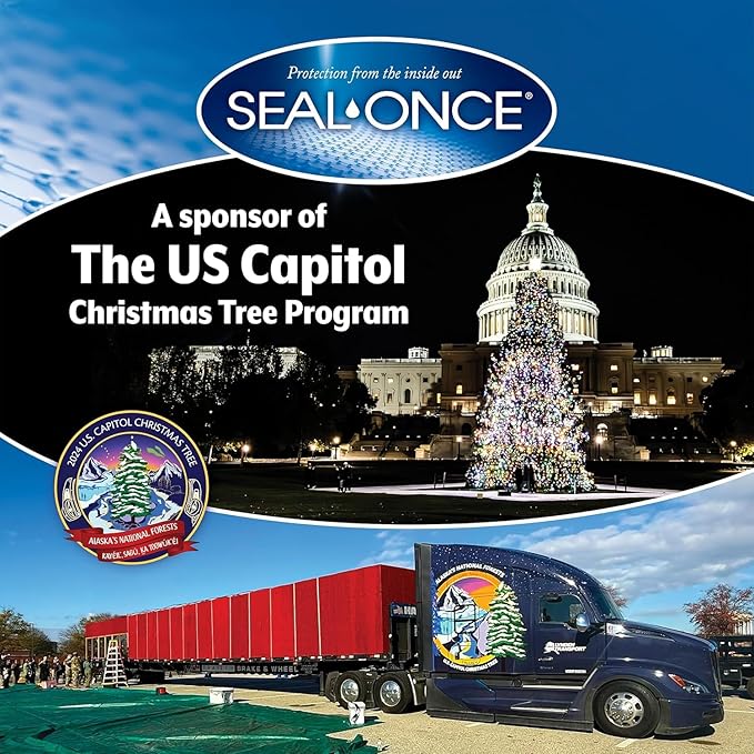 Seal-Once Nano+Poly Penetrating Wood Sealer with Polyurethane - Premium Waterproof Sealant -2 Gallon & Brown