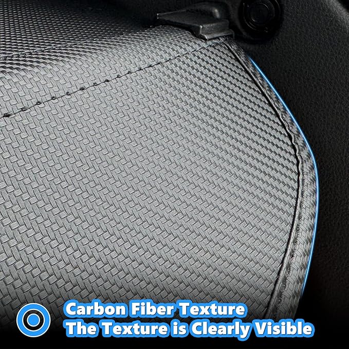 MIALUTY® Cargo Cover for 2014-2025 Volvo XC90 Retractable Trunk Cover XC90 Accessories Anti-Peeping Anti-Theft Privacy Screen,Trunk Luggage Shield Shade Carbon Fiber Texture