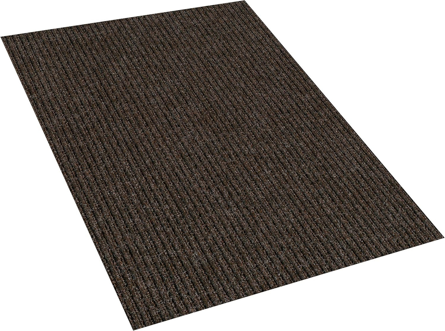 KOECKRITZ Heavy Duty Durable All Weather Indoor/Outdoor Non Slip Entrance Mat Rugs and Runners for Office Business Building Home Garage Front Door (5' x 14', Brick)
