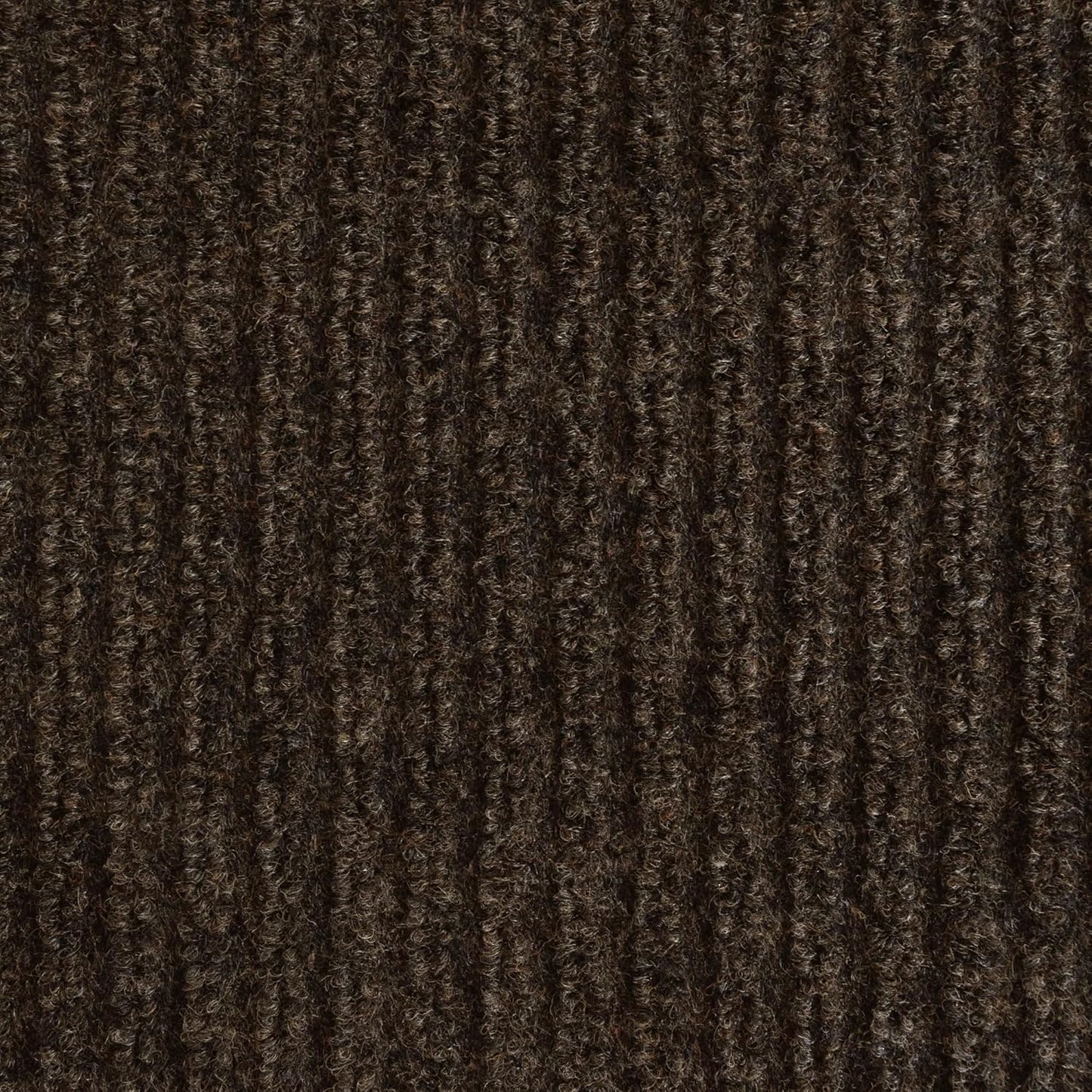 iCustomRug Spartan Weather Warrior Duty Indoor/Outdoor Utility Ribbed in 3ft,4ft,6ft Widths 70 Custom Sizes with Natural Non-Slip Rubber Backing 4'X16' in Brown