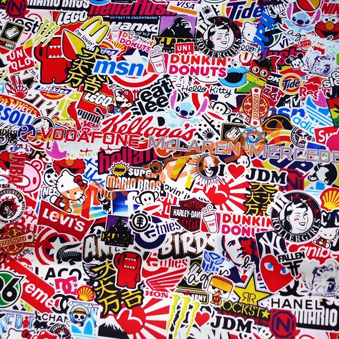 Free Tool Kit EZAUTOWRAP ES Bomber Hellaflush Anime Cartoon Car Vinyl Wrap Sticker Decal Air Release - 60"X600" (5FT X 50FT)